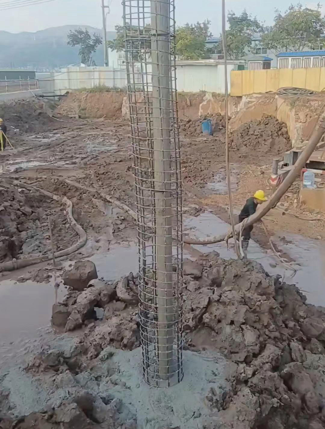 北京通州区长螺旋钻孔压灌桩